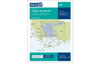 Imray Charts Imray Seekarte G2 - Aegean Sea (North) 1:750.000 Imray, Laurie, Norie & Wilson Ltd.