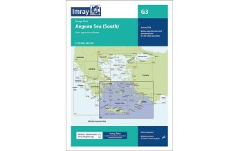 Imray Seekarten Imray Seekarte G3, Aegean Sea (South) 1:750.000 FB Imray Laurie Norie & Wilson