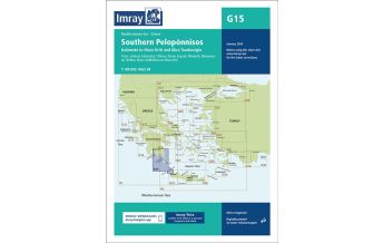 Seekarten Griechenland Imray Seekarte G15, Southern Peloponnisos 1:190.000 FB Imray Laurie Norie & Wilson