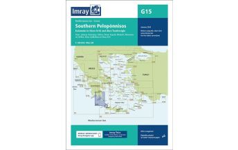 Imray Charts Imray Seekarte G15, Southern Peloponnisos 1:190.000 Imray, Laurie, Norie & Wilson Ltd.