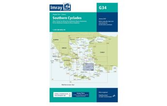 Imray Seekarten Imray Seekarte G34 - Southern Cyclades (East Sheet) FB Imray Laurie Norie & Wilson
