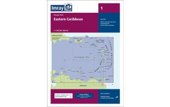 Imray Seekarten Karibik Imray Seekarte 1 - Eastern Caribbean 1:1.800.000 FB Imray Laurie Norie & Wilson
