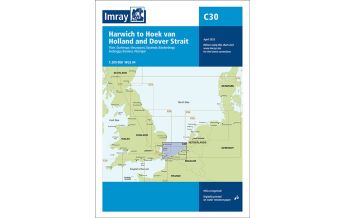 Nautik Harwich to Hoek van Holland and Dover Strait 1:200.000 FB Imray Laurie Norie & Wilson