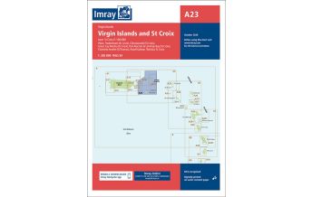 Imray Seekarten Karibik Imray Seekarte A23 - Virgin Islands and St Croix 1:285.000 FB Imray Laurie Norie & Wilson