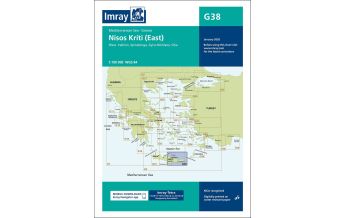 Imray Charts Imray Seekarte G38, Nísos Kríti East/Ostkreta 1:190.000 Imray, Laurie, Norie & Wilson Ltd.