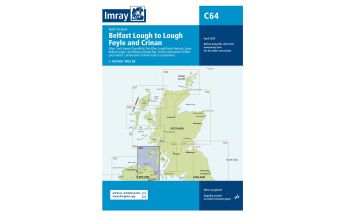Imray Seekarten Imray Seekarte C64 - North Channel 1:160.000 FB Imray Laurie Norie & Wilson