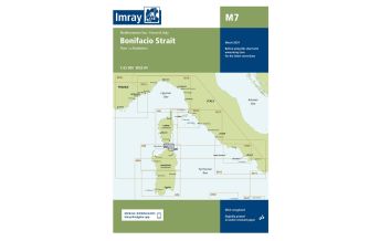Imray Charts Imray Seekarte M7 - Bonifacio Strait  1:65.000 Imray, Laurie, Norie & Wilson Ltd.