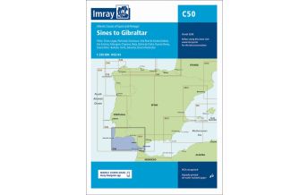 Seekarten Imray Seekarte C50 - Sines to Gibraltar 1:350.000 FB Imray Laurie Norie & Wilson