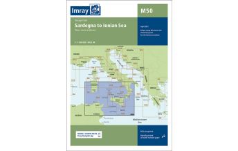Seekarten Italien Imray Seekarte Italien M50 - Sardegna to Ionian Sea 1:1.000.000 FB Imray Laurie Norie & Wilson