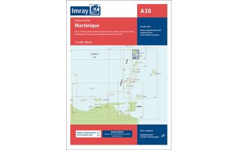 Nautical Charts Imray Seekarte A30 - Martinique 1:95.000 Imray, Laurie, Norie & Wilson Ltd.