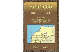 Wanderkarten Marokko Morocco Rich Midelt 1:160.000 EWP