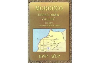 Wanderkarten Marokko Morocco Upper Draa Valley 1:160.000 EWP