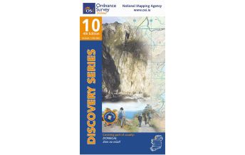 Hiking Maps Ireland OSi Discovery Map 10, Donegal 1:50.000 Ordnance Survey UK