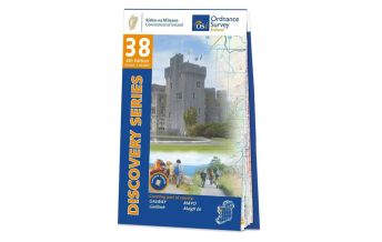 Hiking Maps Ireland OSi Discovery Map 38, Galway, Mayo 1:50.000 Ordnance Survey UK