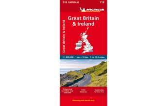 Straßenkarten Irland Michelin Großbritannien / Irland Michelin