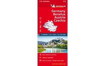Road Maps Michelin Mitteleuropa Michelin
