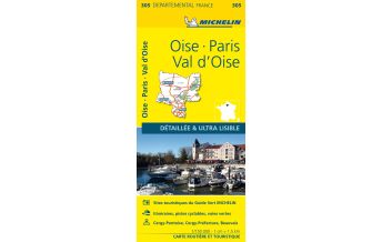 Straßenkarten Michelin Paris - Ile de France / Nord Michelin