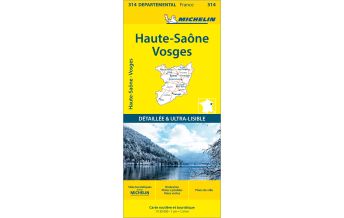 Road Maps Haute-Saône / Vosges 1.150.000 Michelin