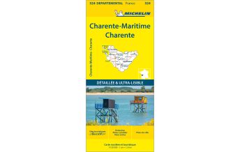 Straßenkarten Charente / Charente-Maritime 1:150.000 Michelin