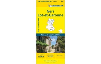 Straßenkarten Frankreich Michelin Straßenkarte Local 336 Frankreich, Gascogne 1:150.000 Michelin
