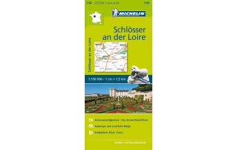 Road Maps Michelin Schlösser an der Loire Michelin