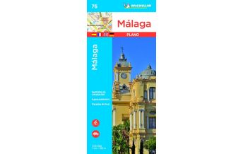 City Maps Michelin Stadtplan Málaga 1:10.000 Michelin france