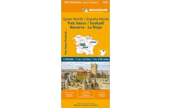 Road Maps Michelin Baskenland, Navarra, Rioja Michelin