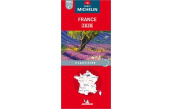 Straßenkarten Michelin Frankreich 2025 (plastifiziert) Michelin