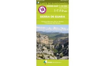 Wanderkarten Europa Rando Editions-Wanderkarte 14, Sierra de Guara 1:50.000 Rando Editions