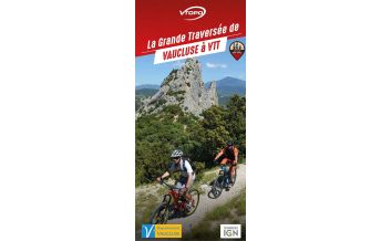 Cycling Maps France VTopo MTB-Karte La Grande Traversée de Vaucluse à VTT Vtopo 