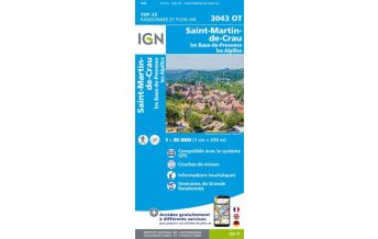 Wanderkarten Frankreich Saint-Martin-de-Crau 1:25.000 IGN