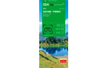 Road Maps France Occitanie - Pyrenees Quercy 1:250.000 IGN