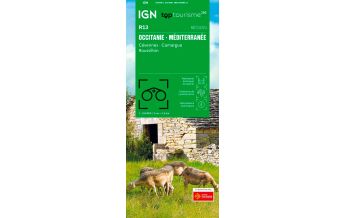 Straßenkarten Frankreich Occitanie - Pyrenees Quercy 1:250.000 IGN