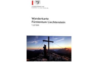 Wanderkarten Nordostschweiz Wanderkarte Fürstentum Liechtenstein 1:25.000 Hallwag Kümmerly+Frey AG