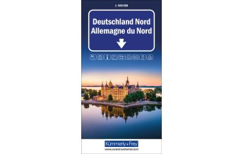 Road Maps Deutschland (Nord), Strassenkarte 1:500'000 Hallwag Kümmerly+Frey AG