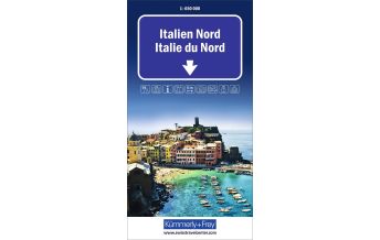 Straßenkarten Italien (Nord), Strassenkarte 1:650'000 Hallwag Kümmerly+Frey AG