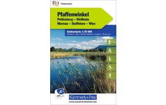 Hiking Maps Bavaria Pfaffenwinkel Nr. 28 Outdoorkarte Deutschland 1:35 000 Hallwag Kümmerly+Frey AG