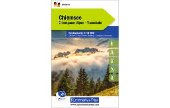 Hiking Maps Bavaria Chiemsee, Nr. 07, Outdoorkarte 1:35'000 Hallwag Kümmerly+Frey AG