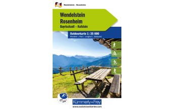 Wanderkarten Tirol Kümmerly+Frey Outdoorkarte Deutschland 6 Wendelstein, Rosenheim 1:35.000 Hallwag Kümmerly+Frey AG