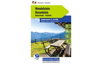 Hiking Maps Tyrol Kümmerly+Frey Outdoorkarte Deutschland 6 Wendelstein, Rosenheim 1:35.000 Hallwag Kümmerly+Frey AG
