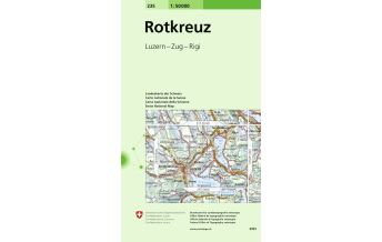 Wanderkarten Schweiz & FL SLK 50 Bl.235 Schweiz - Rotkreuz 1:50.000 Bundesamt für Landestopographie