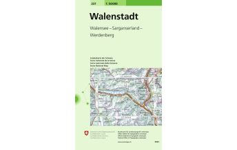 Hiking Maps North Switzerland xxx - 0.00012421607971191237 Walenstadt Bundesamt für Landestopographie