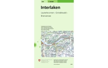 Wanderkarten Schweiz & FL Interlaken 1:50.000 Bundesamt für Landestopographie
