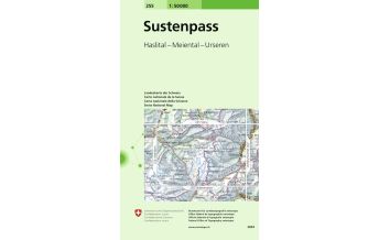 Wanderkarten Schweiz & FL Sustenpass 1:50.000 Bundesamt für Landestopographie