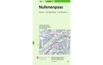 Wanderkarten Nufenenpass 1:50.000 Bundesamt für Landestopographie