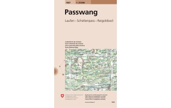 Hiking Maps Switzerland 1087 Passwang Bundesamt für Landestopographie