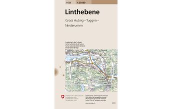 Hiking Maps Switzerland 1133 Linthebene Bundesamt für Landestopographie