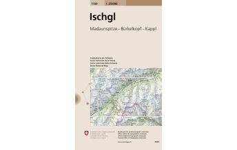 Hiking Maps Tyrol 1159 Ischgl Bundesamt für Landestopographie