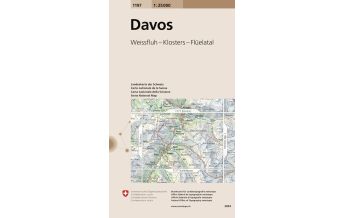 Hiking Maps Switzerland 1197 Davos Bundesamt für Landestopographie