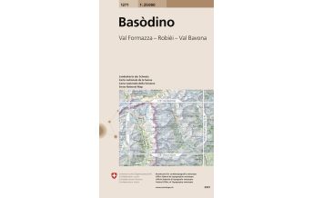 Hiking Maps Switzerland 1271 Basòdino Bundesamt für Landestopographie